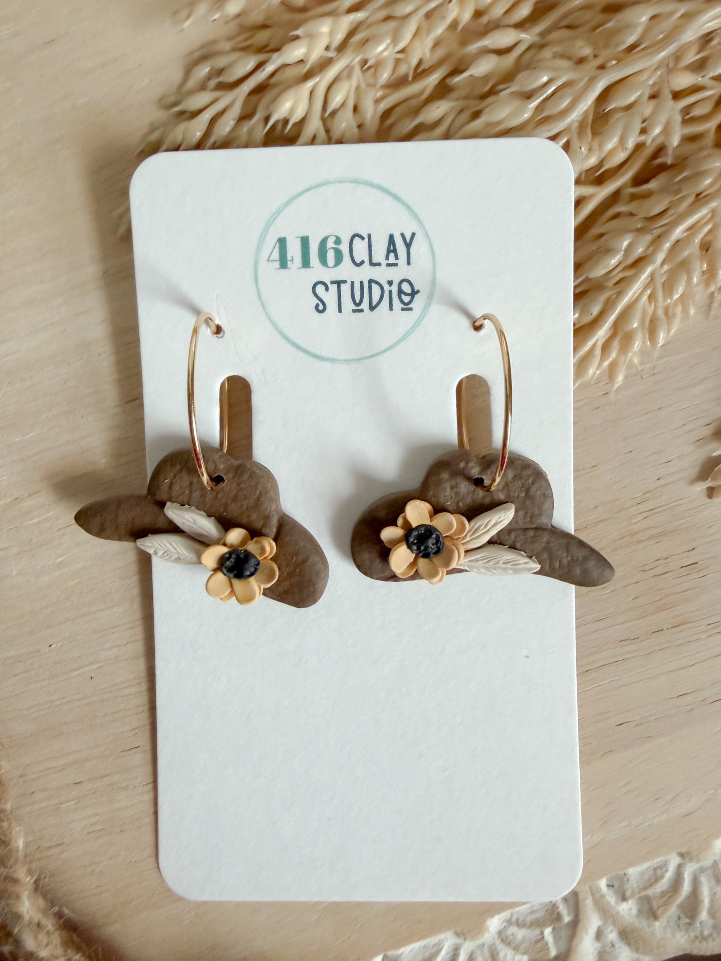 Cowboy Hat Earrings