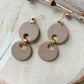 Boho Circle Link Earrings (3 Color Options)