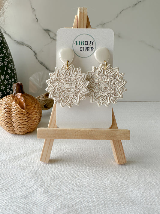 Autumn Mandala Earrings