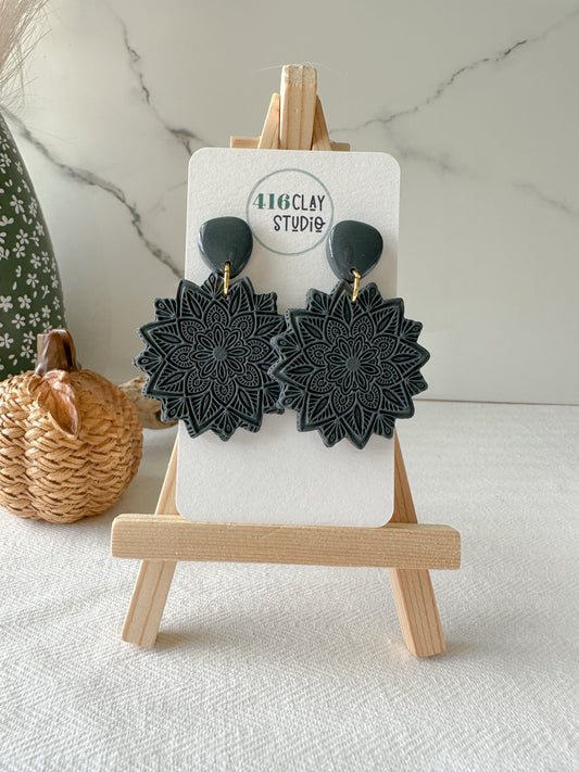 Autumn Mandala Earrings
