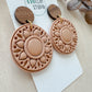 Round Mandala Earrings