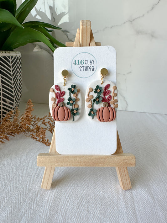 Pumpkin Patch Earrings