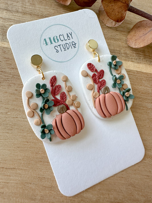 Pumpkin Patch Earrings