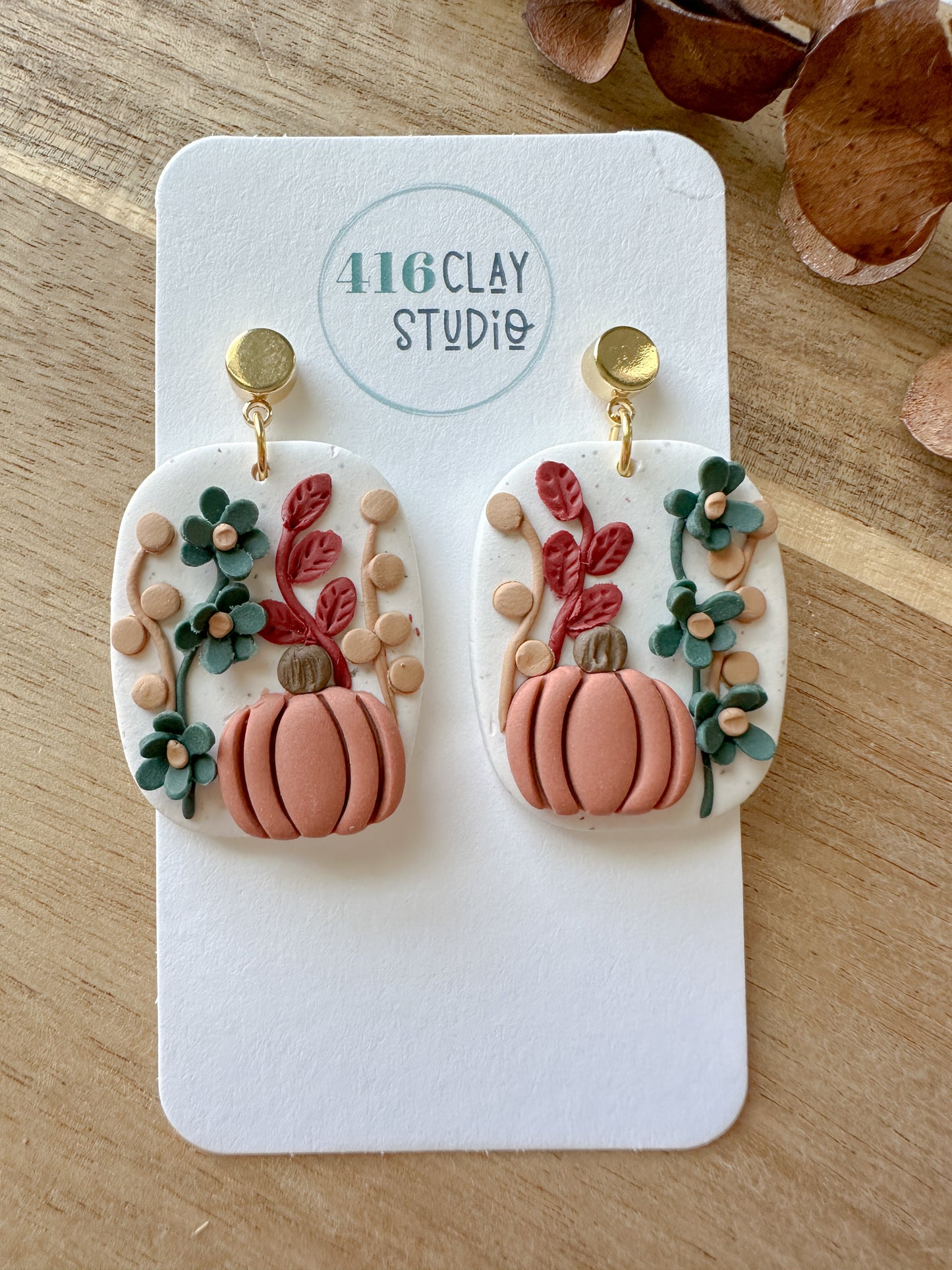 Pumpkin Patch Earrings