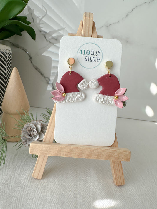 Santa Hat Earrings