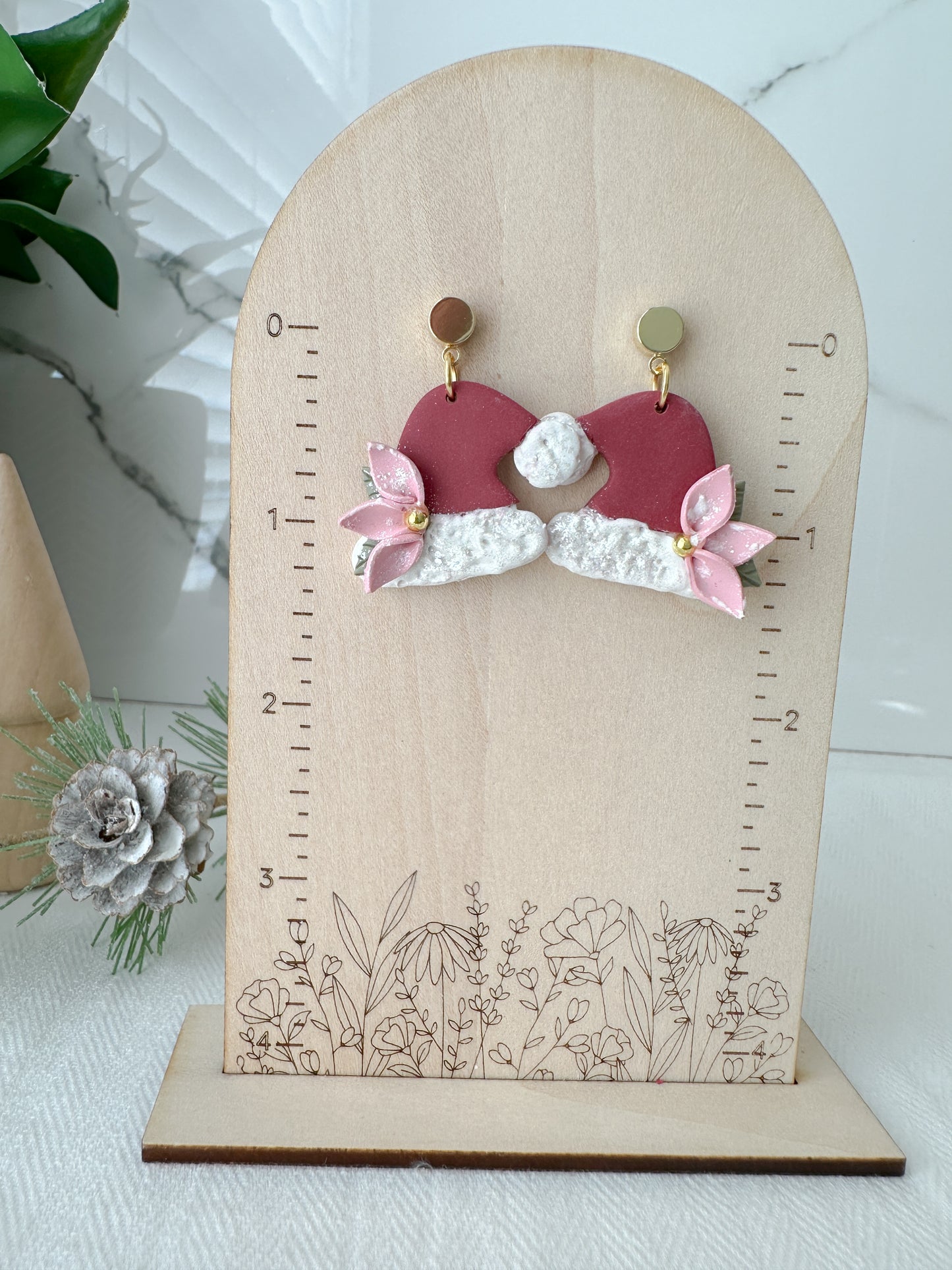 Santa Hat Earrings