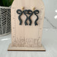 Thin Bow Earrings