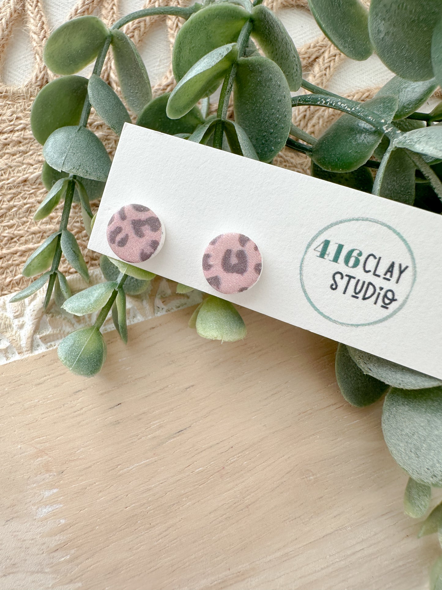 Neutral Stud Earrings
